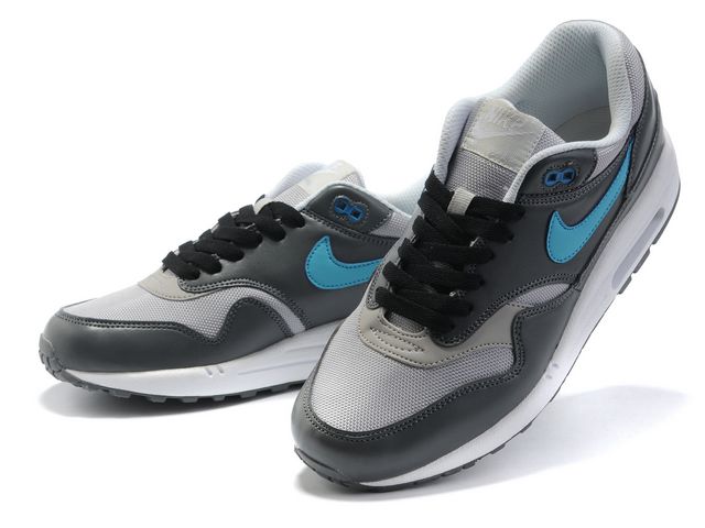 New Men\'S Nike Air Max White/ Grey/Blue
